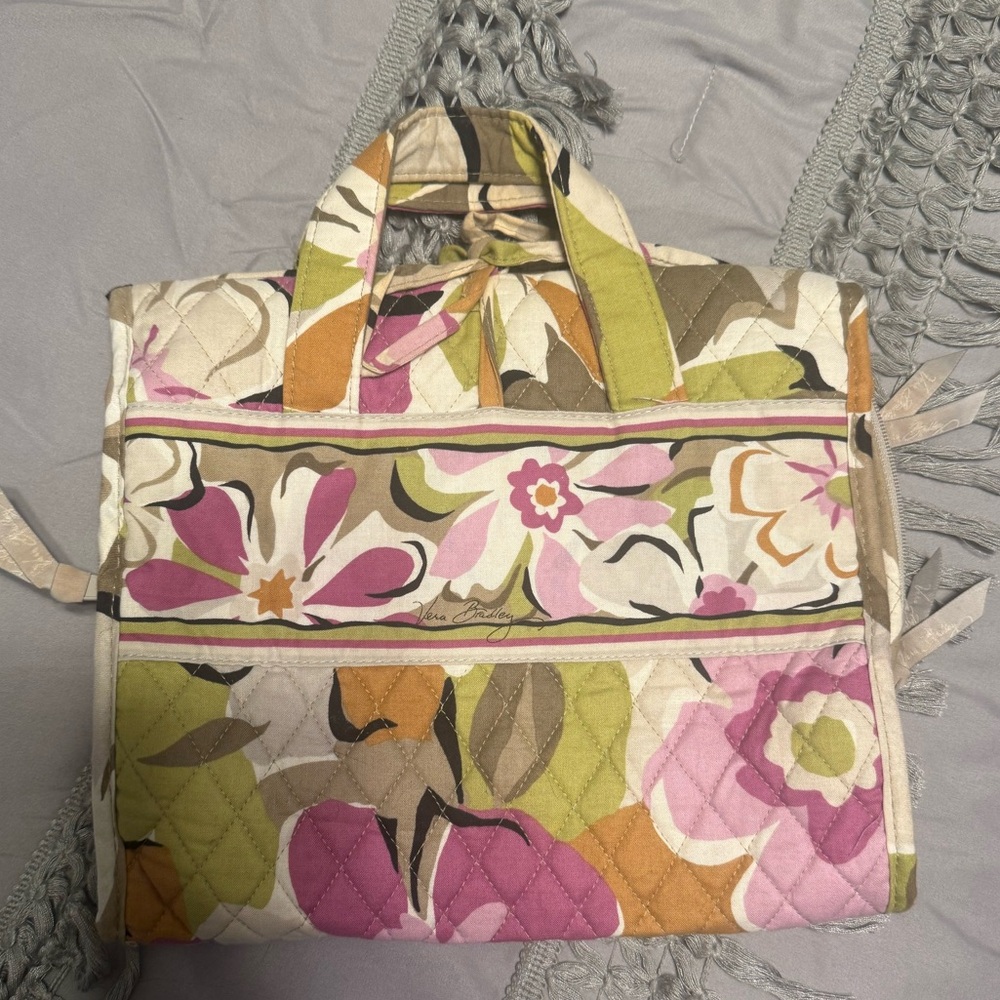 Vera Bradley Hanging Travel Cosmetics case